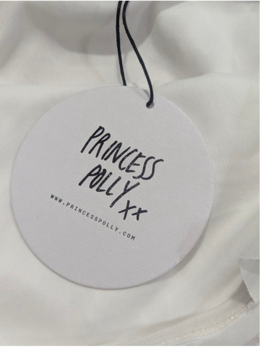 Princess Polly White Lars Strapless Mini Dress Size 6 - Picture 6 of 10